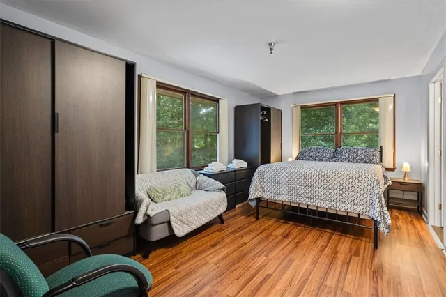 a room with storage and utility