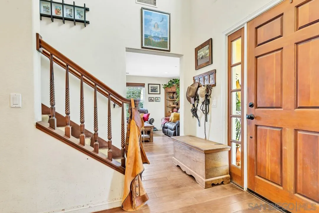 15127 Sycamore Canyon Road Poway, CA 92064 - Photo 24 of 47 a view of an entryway with staircase