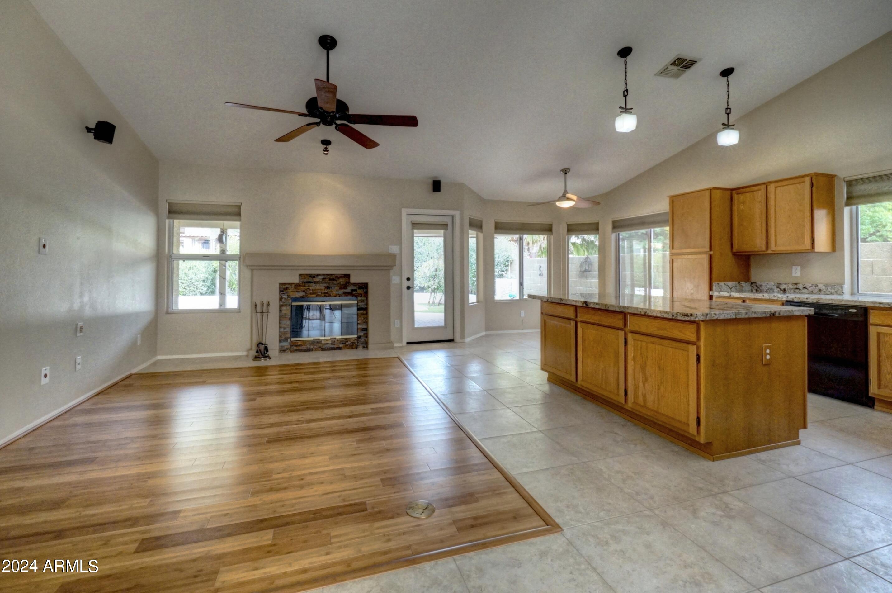 2510 East Rockledge Road Phoenix, AZ 85048 - Photo 10 of 51 10 - Family Room & Kitchen