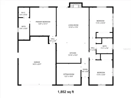 a picture of a floor plan
