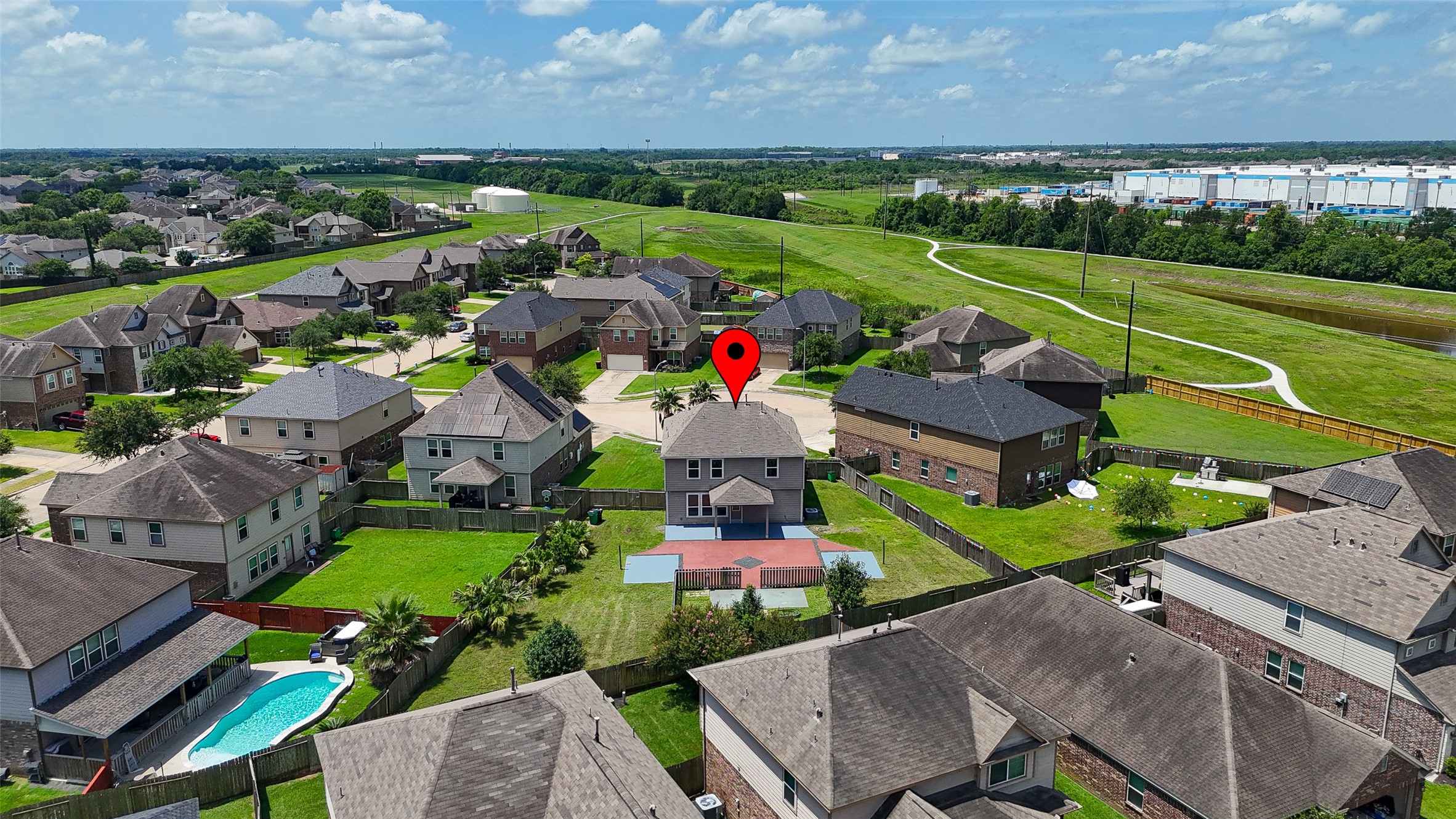 2702 Modano Court Fresno, TX 77545 - Photo 46 of 46 an aerial view of a