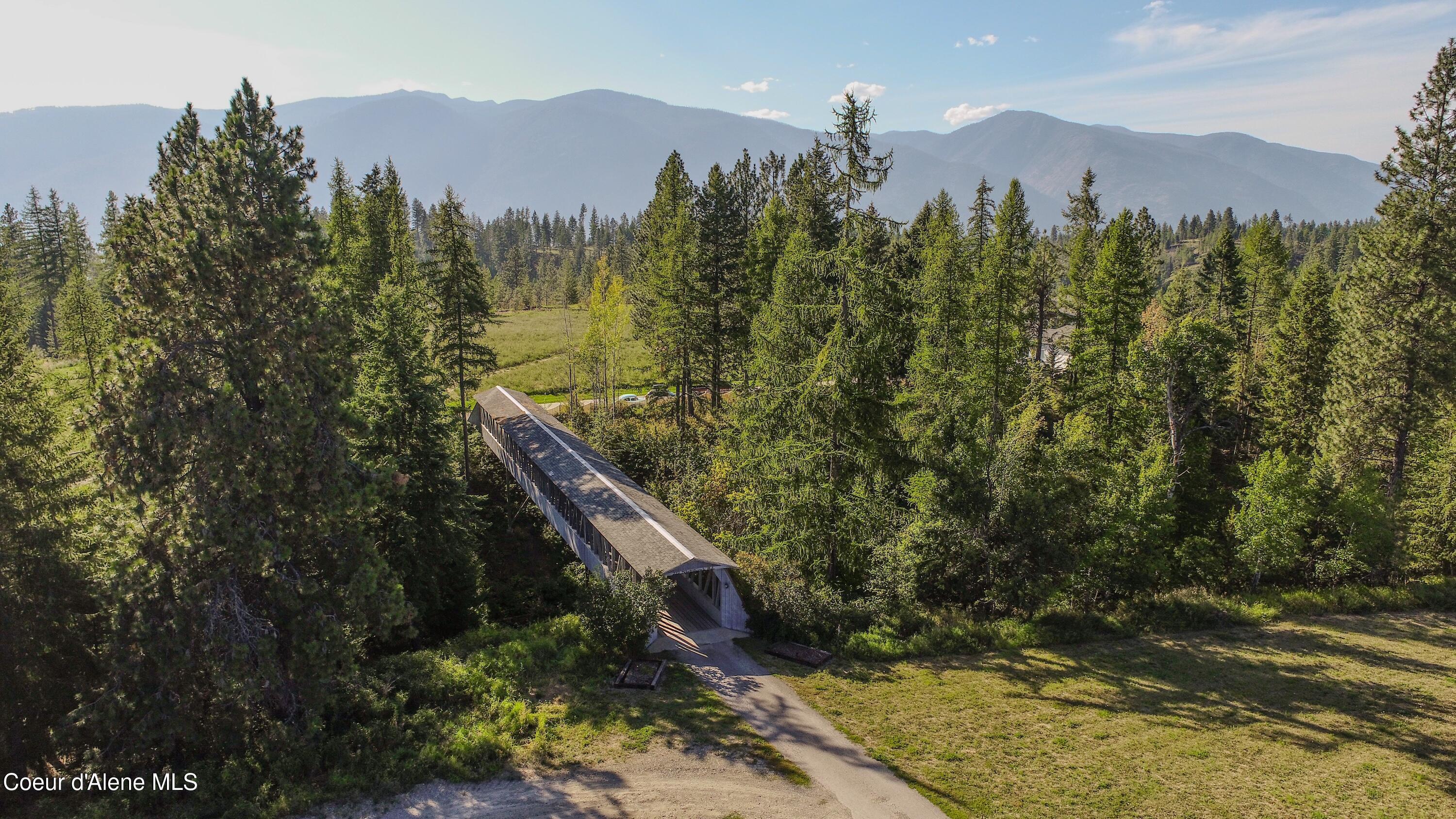 222 Nighthawk Road Bonners Ferry, ID 83805 - Photo 25 of 30 Drone Bridge View