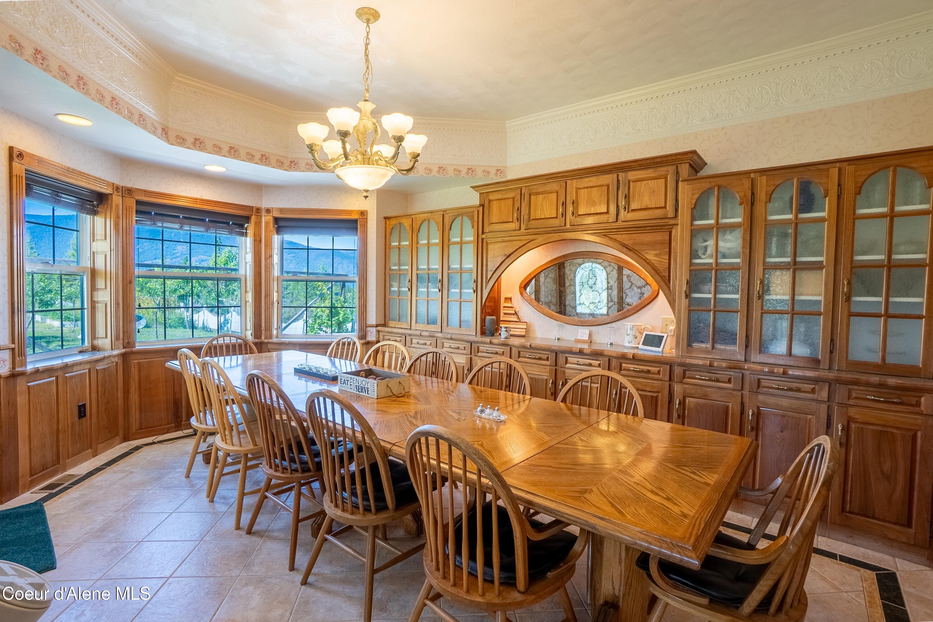 222 Nighthawk Road Bonners Ferry, ID 83805 - Photo 10 of 30 Frml Dining w Built In Buffet