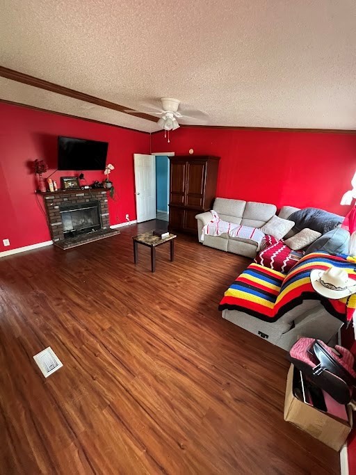 3613 Oak Hill Road Dayton, TN 37321 - Photo 2 of 19 a living room with furniture and a flat screen tv with wooden floor