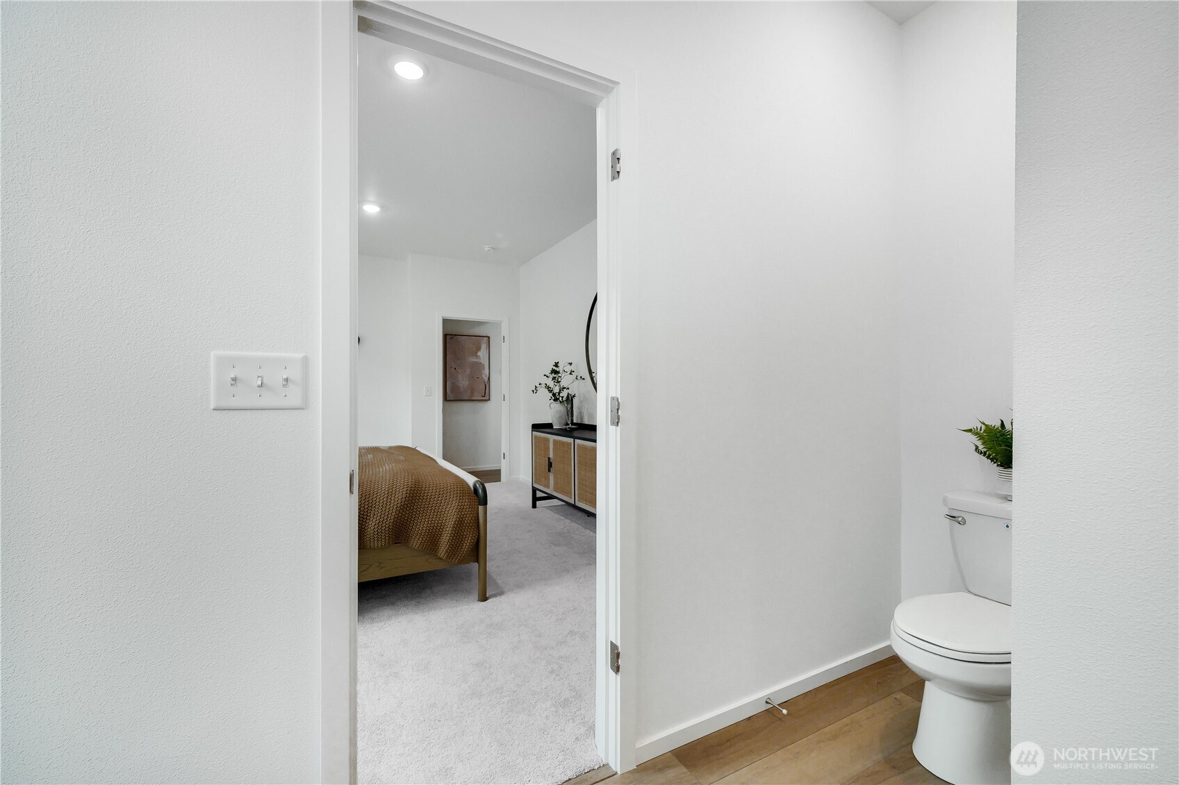 72 Moonshadow Lane Sequim, WA 98382 - Photo 17 of 27 a bathroom with a toilet and a shower