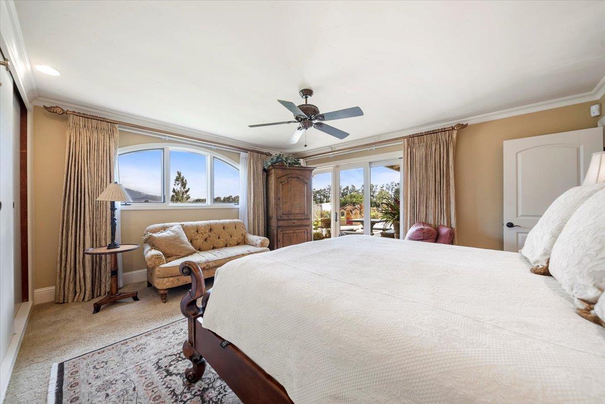 38280 Arroyo Seco Road Soledad, CA 93960 - Photo 29 of 41 a bed room with a bed and a window