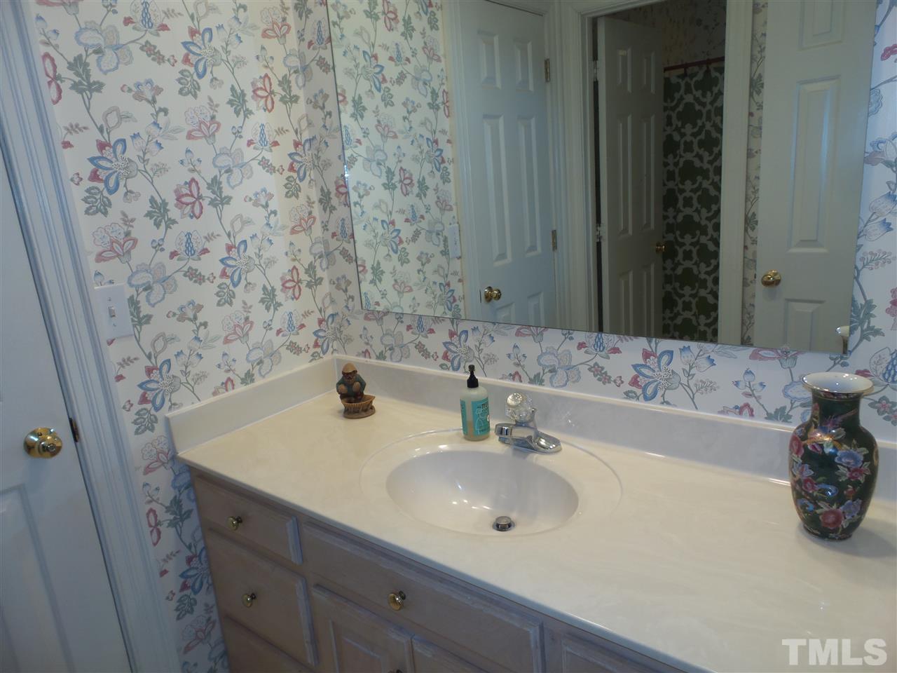 2915 Green Path Road Dunn, NC 28334 - Photo 16 of 24 a bathroom with a sink and a mirror