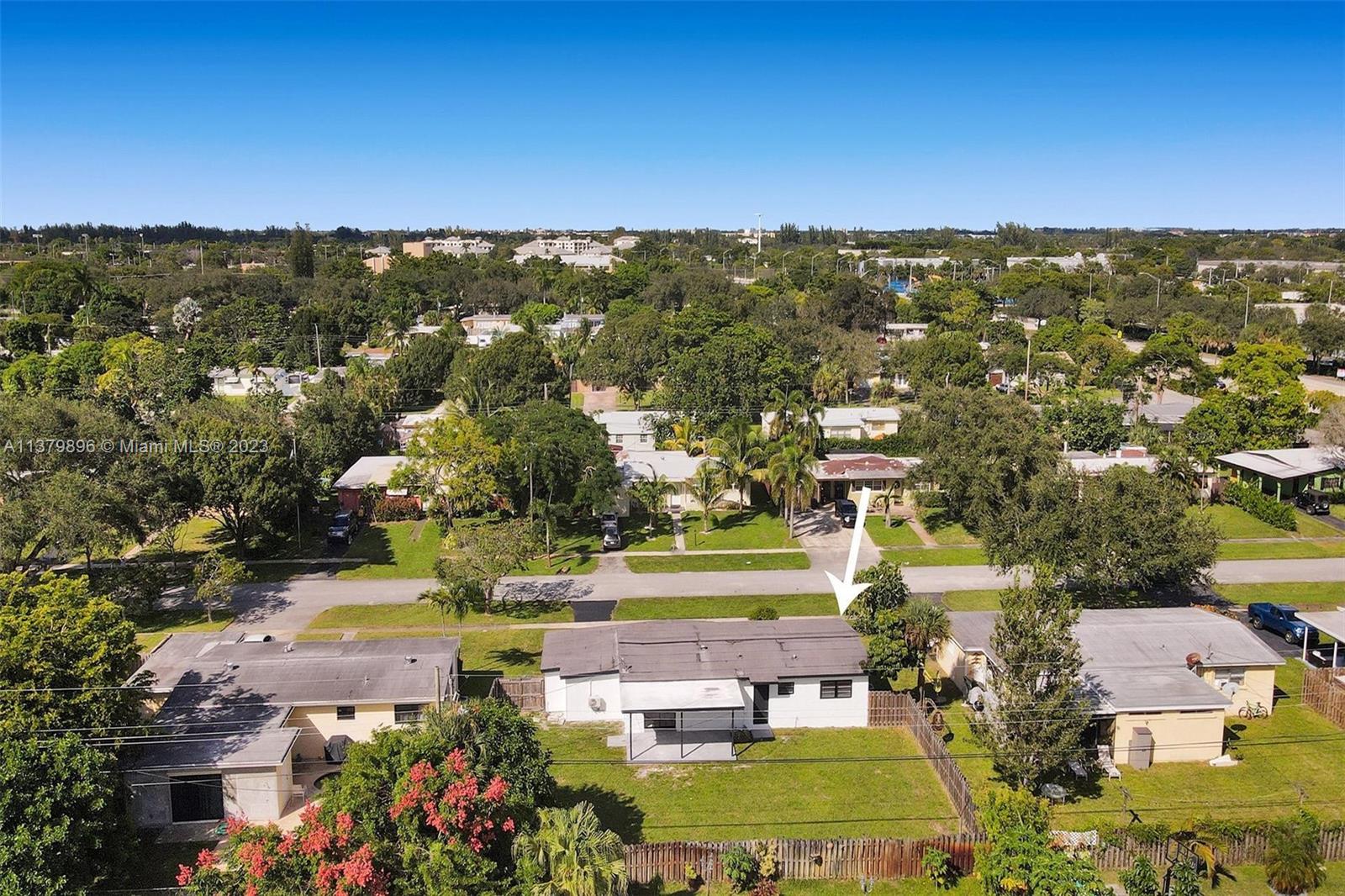 6842 Northwest 13th Street Plantation, FL 33313 - Photo 31 of 33 an aerial view of a city