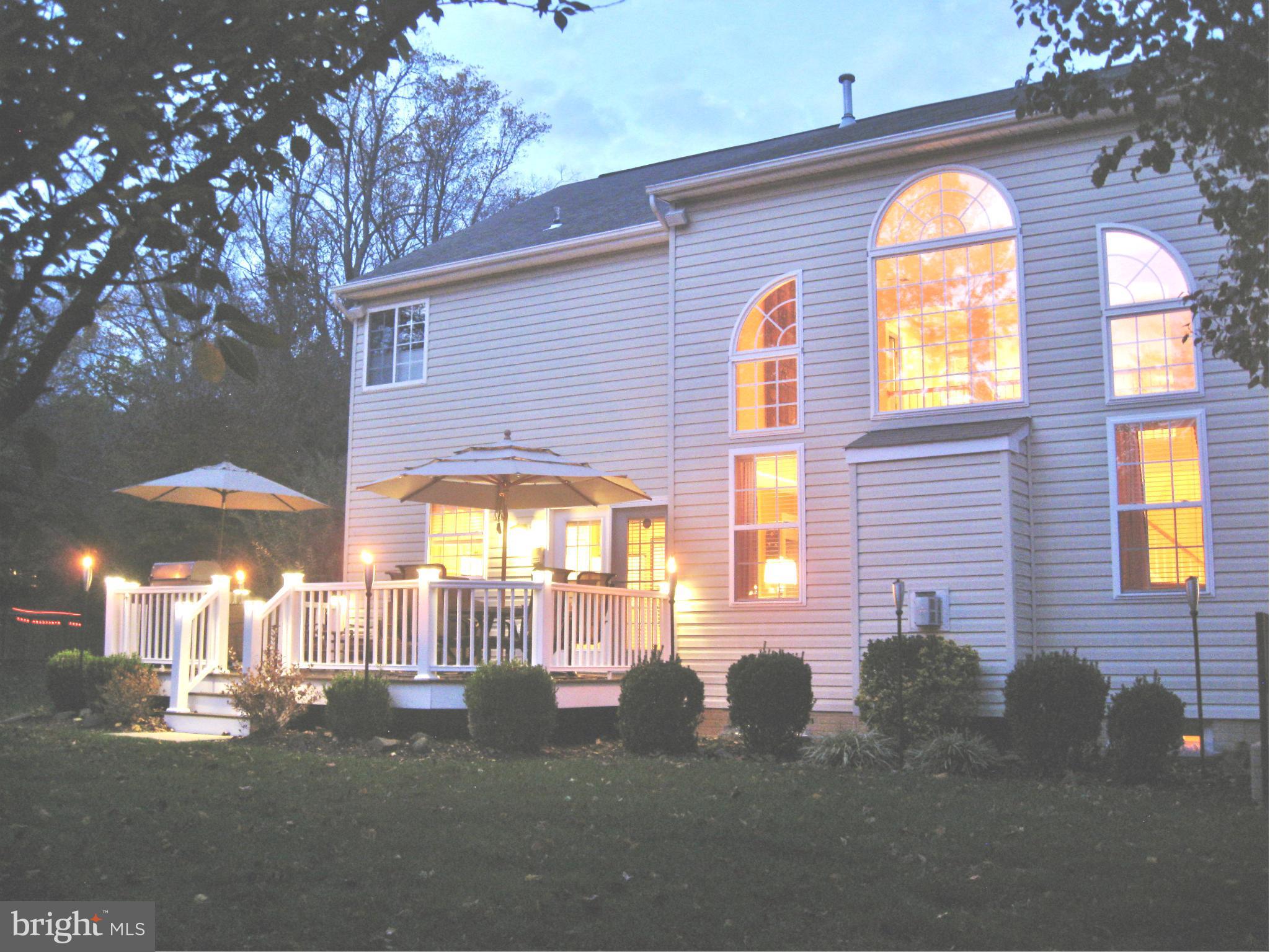8511 Springway Road Ellicott City, MD 21043 - Photo 28 of 30 Composite Deck Custom Lighting