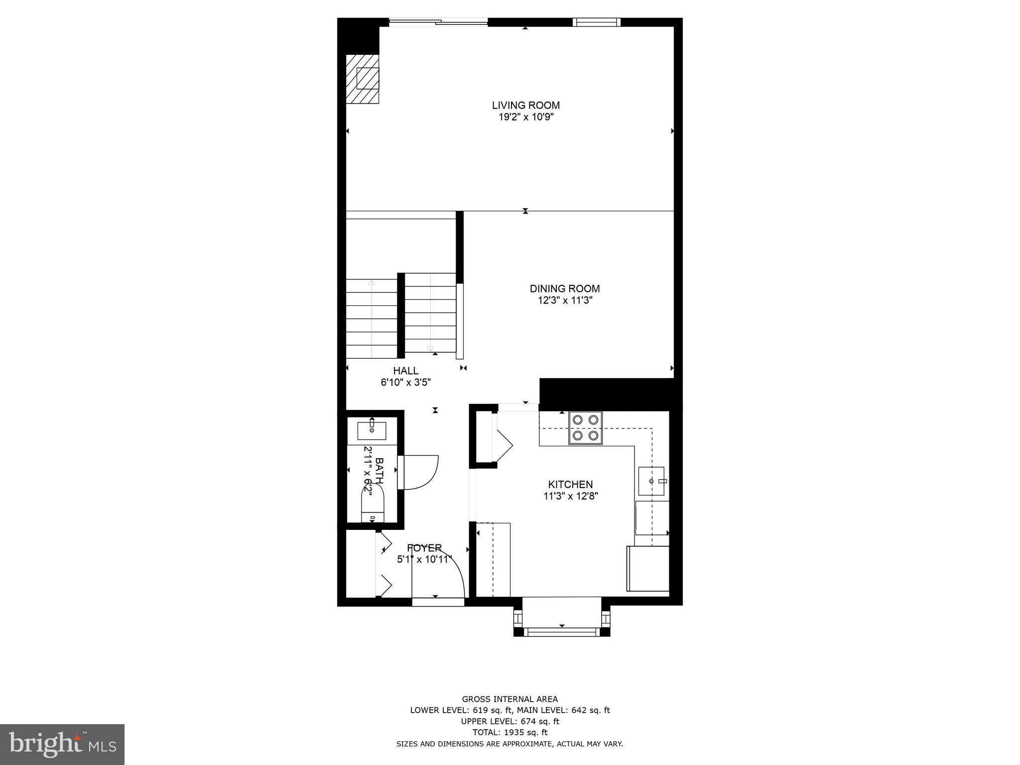 1721 Logmill Lane Gaithersburg, MD 20879 - Photo 32 of 34 Floor Plan Main Floor