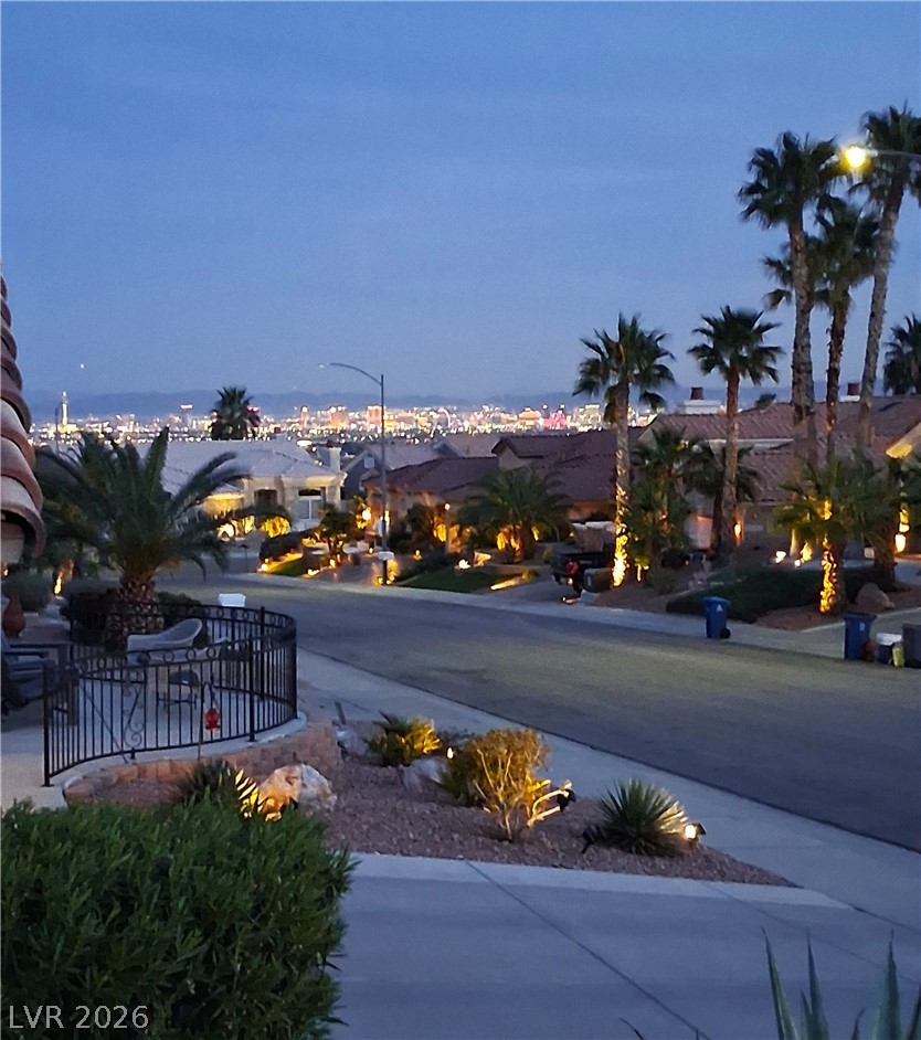 11020 Rackhurst Avenue Las Vegas, NV 89134 - Photo 4 of 30 Strip view from Front yard