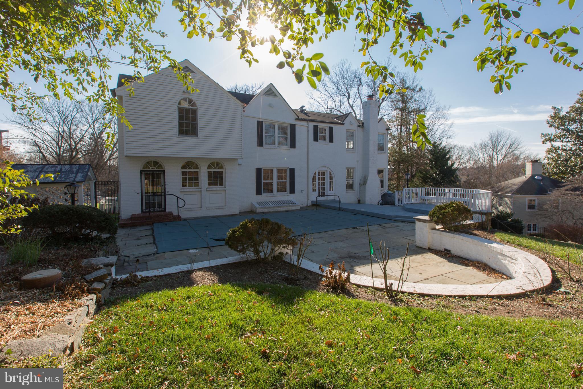 4707 Reservoir Road Northwest Washington, DC 20007 - Photo 29 of 30 Exterior (Rear)