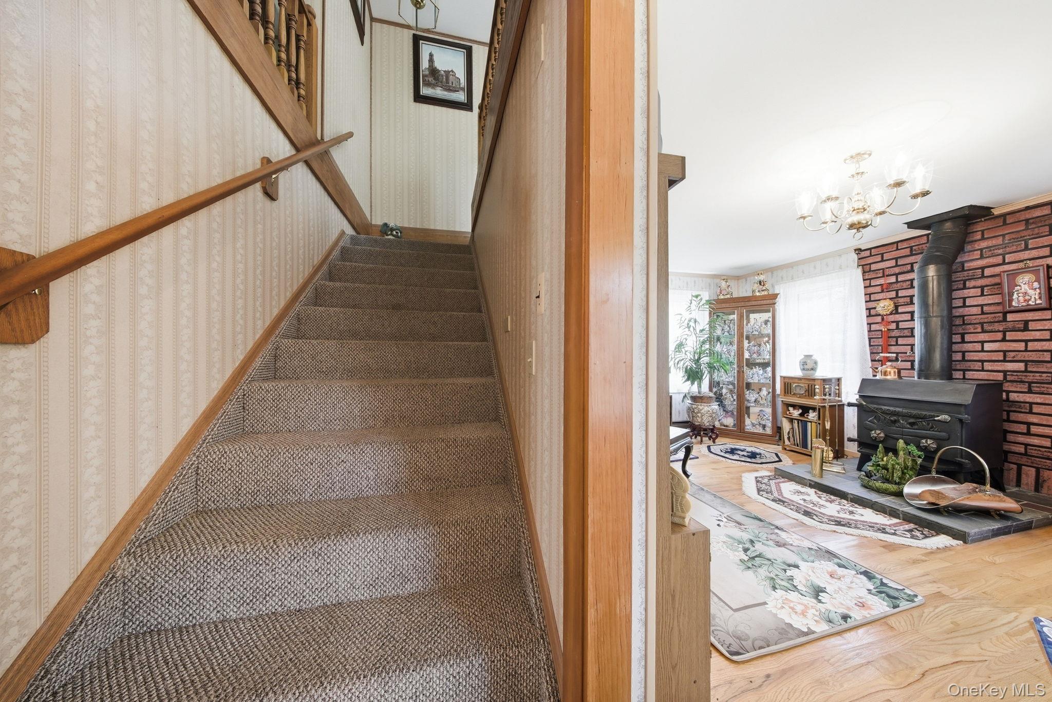 10 Hoffman Road Hankins, NY 12741 - Photo 13 of 46 Wide stairway to second floor