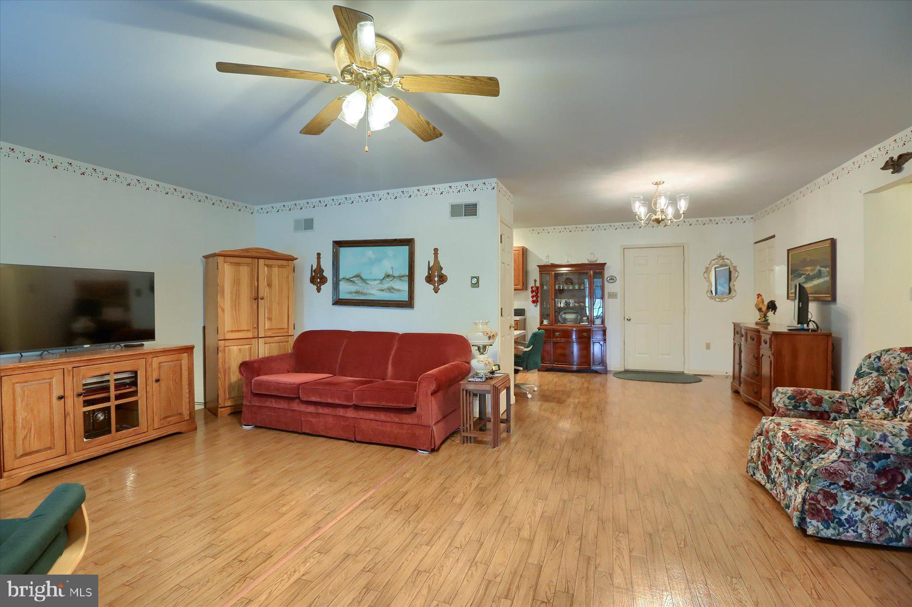 1612 Silver Spring Road Landisville, PA 17538 - Photo 18 of 55 Living Room Looking to Front Door & Kitchen