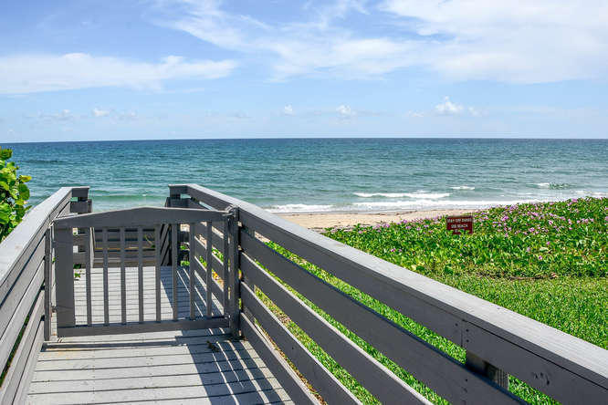 3250 South Ocean Boulevard, Unit 507N Palm Beach, FL 33480 - Photo 4 of 56 a view of a balcony with an ocean view