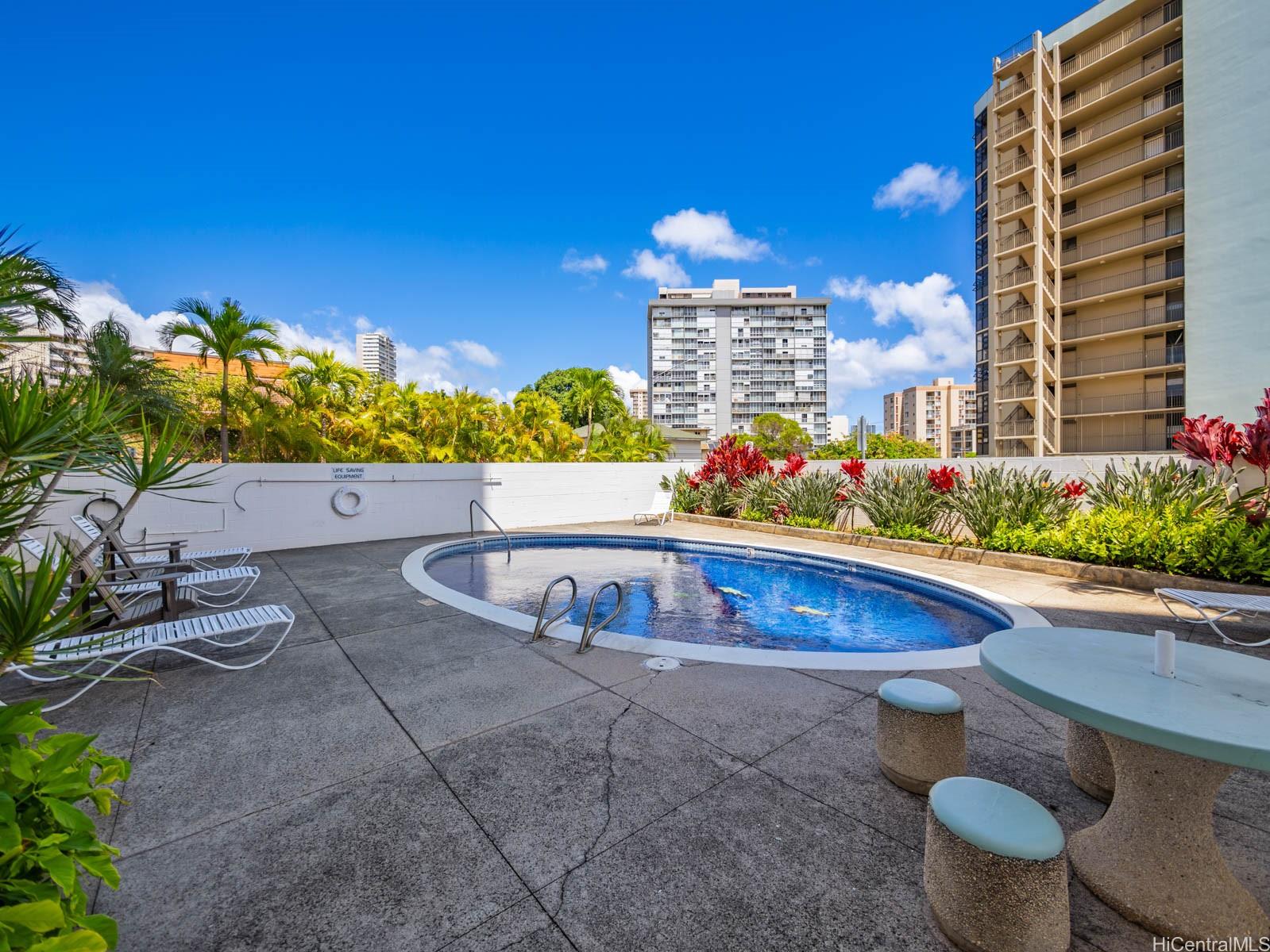 710 Lunalilo Street, Unit 402 Honolulu, HI 96813 - Photo 20 of 24 a view of outdoor space and city view