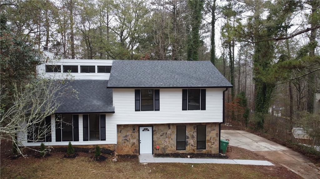 4035 Shane Trail Ellenwood, GA 30294 - Photo 1 of 1 front view of a house with a yard