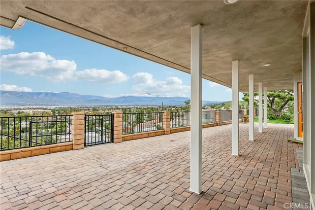 a view of swimming pool with an outdoor space