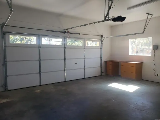 a view of a room with window washer and dryer