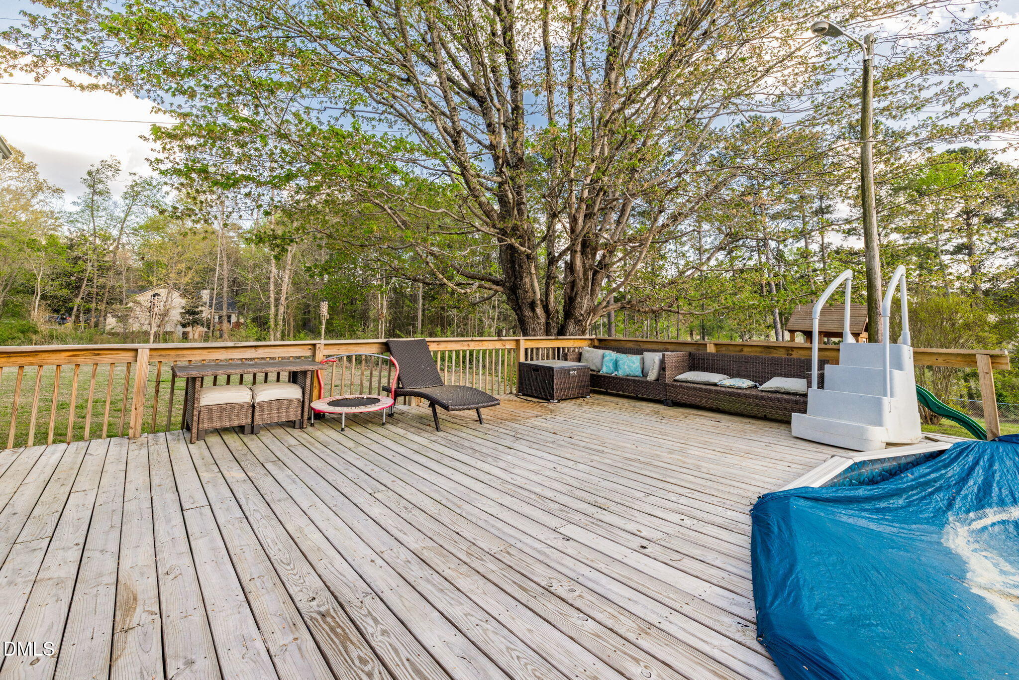 2732 Nutbush Road Henderson, NC 27537 - Photo 25 of 37 Back Deck