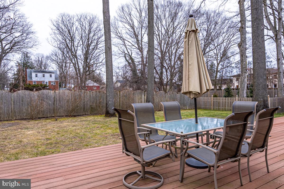 136 Partree Road Cherry Hill, NJ 08003 - Photo 39 of 42 Backyard - wood composite deck