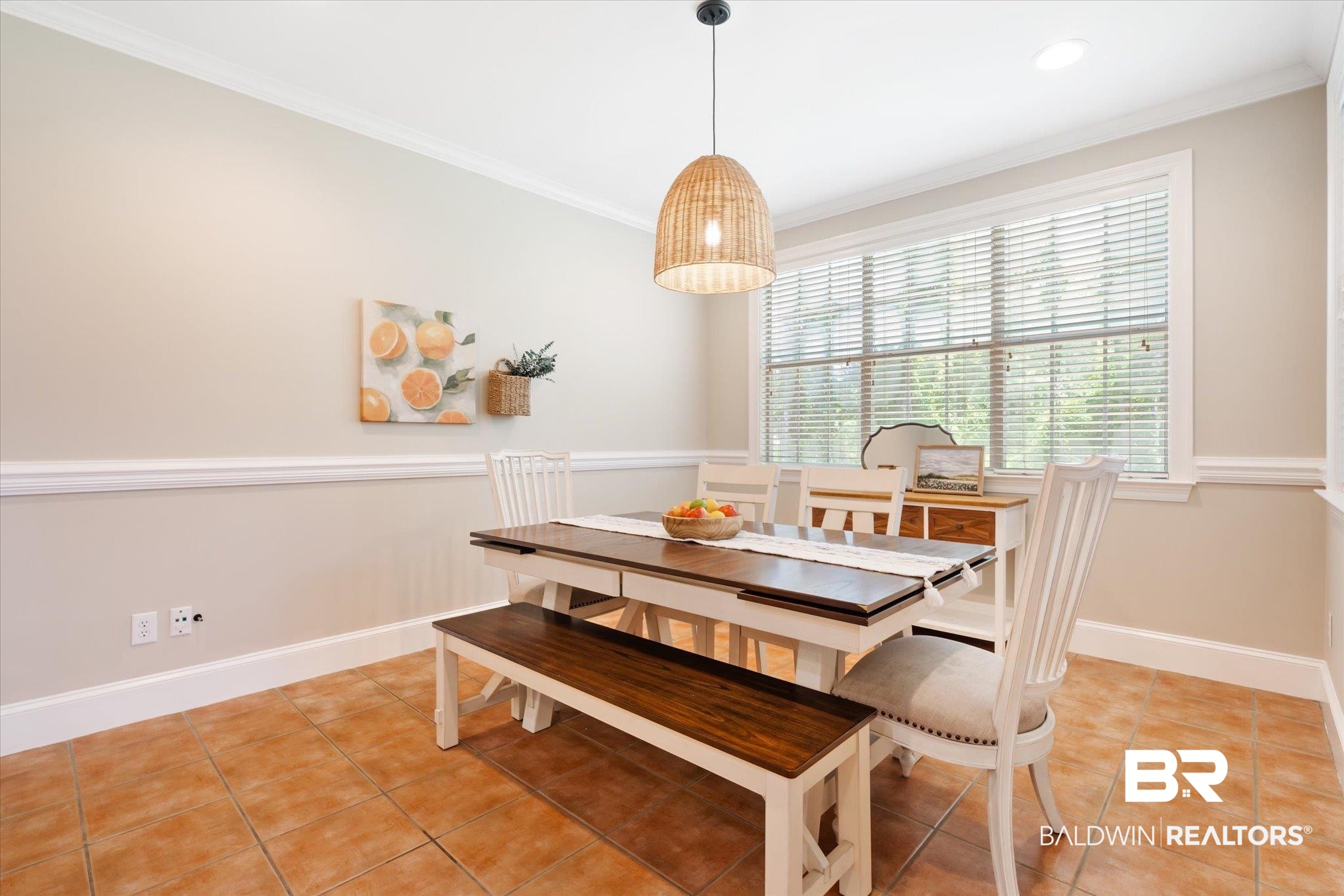 30648 Pine Court Daphne, AL 36527 - Photo 11 of 30 Dining area with light tile patterned flooring and ornamental molding