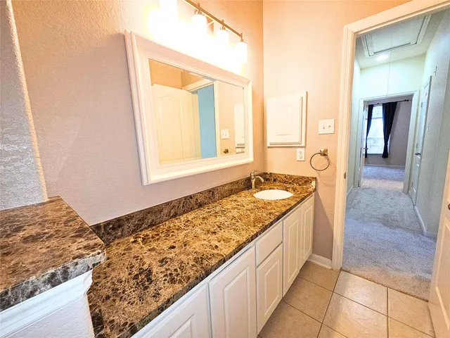 a view of yard and swimming pool