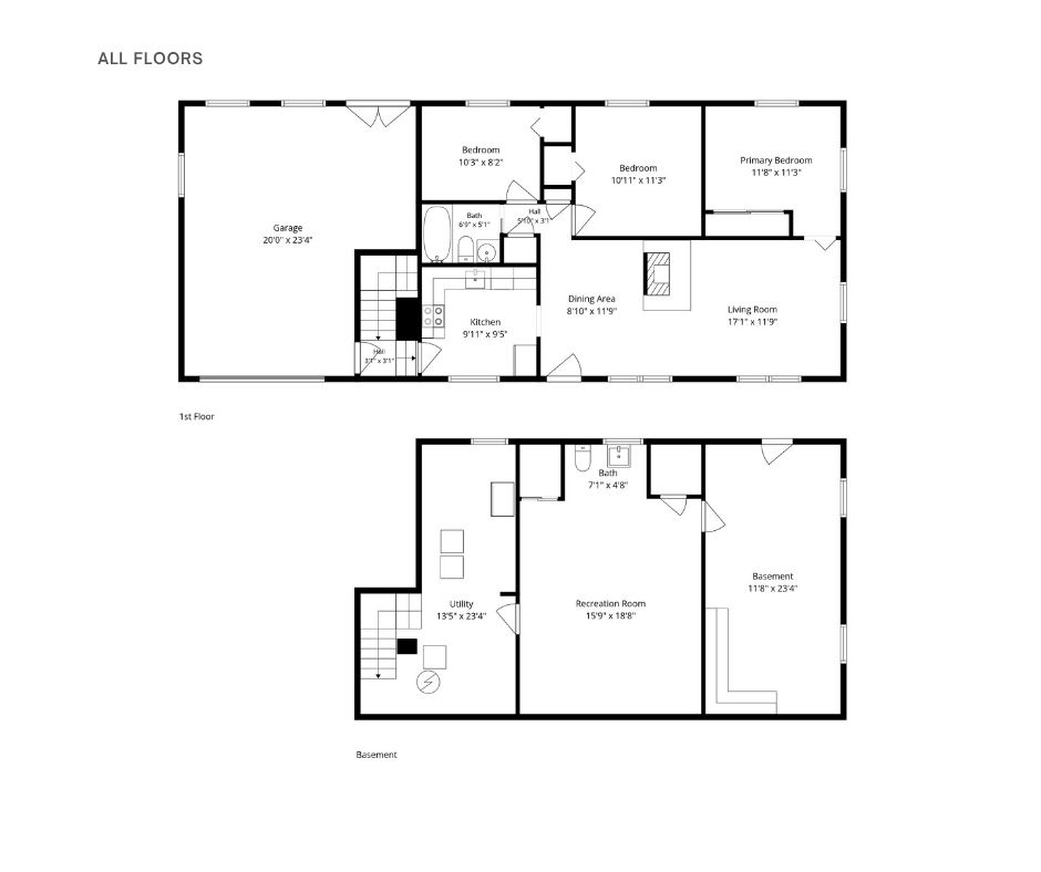 91 Baston Road North Yarmouth, ME 04097 - Photo 40 of 42 Floorplan - All Floors