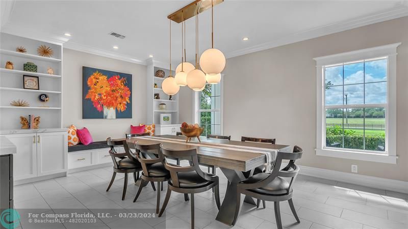 8585 Ranch Road Parkland, FL 33067 - Photo 18 of 69 a view of a dining room with furniture and window