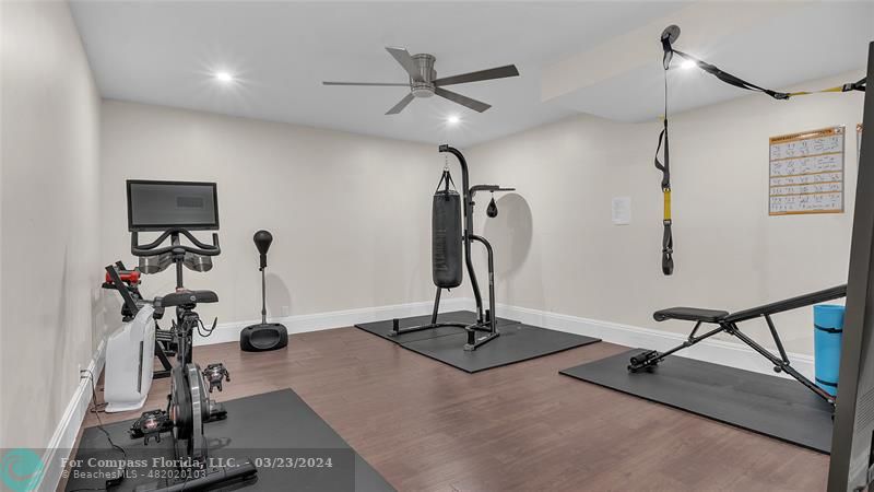 8585 Ranch Road Parkland, FL 33067 - Photo 46 of 69 a view of a room with gym equipment