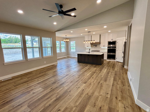 1184 West 3250 North Ogden, UT 84414 - Photo 20 of 69 Open-concept, view of kitchen and dining area from the great room