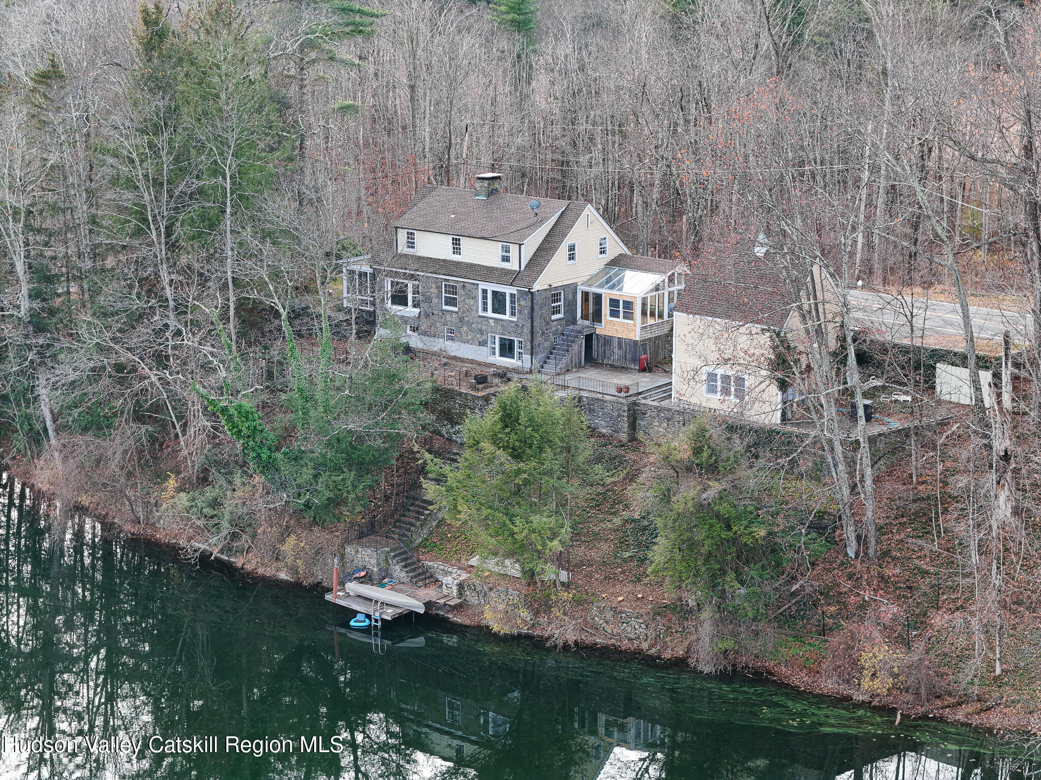 455 Binnewater Road Rosendale, NY 12401 - Photo 41 of 46 View of home facing Lake