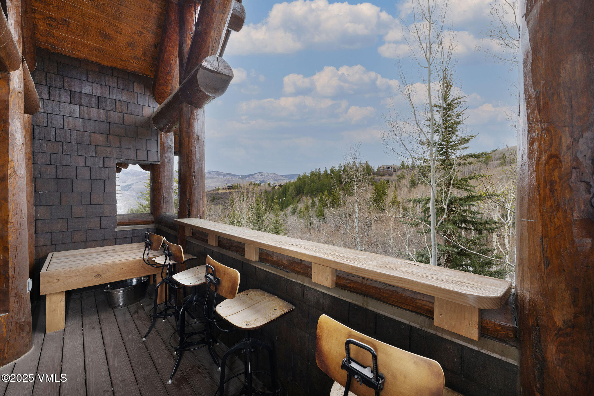 180 Daybreak Ridge Road, Unit 711 Beaver Creek, CO 81620 - Photo 13 of 17 2504_snowcloud_711_exterior_deck_a