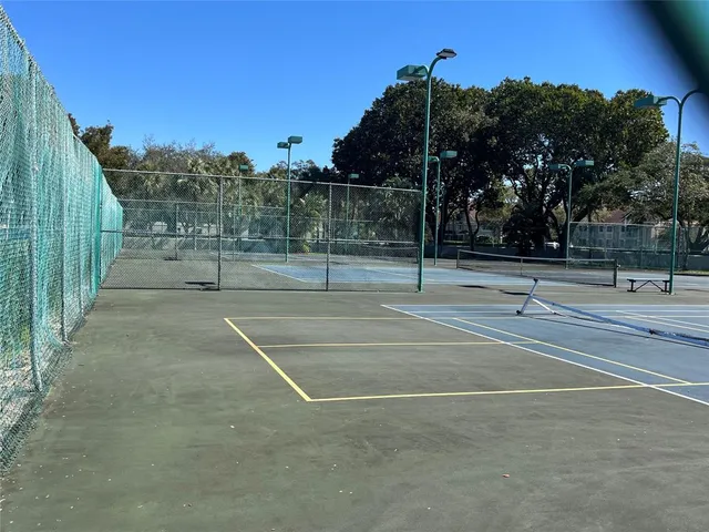 a view of a tennis court