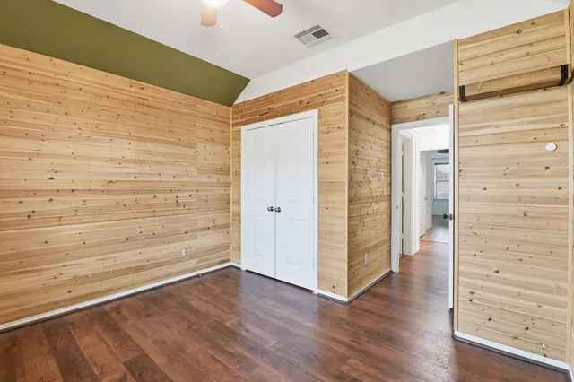 wooden floor in an empty room