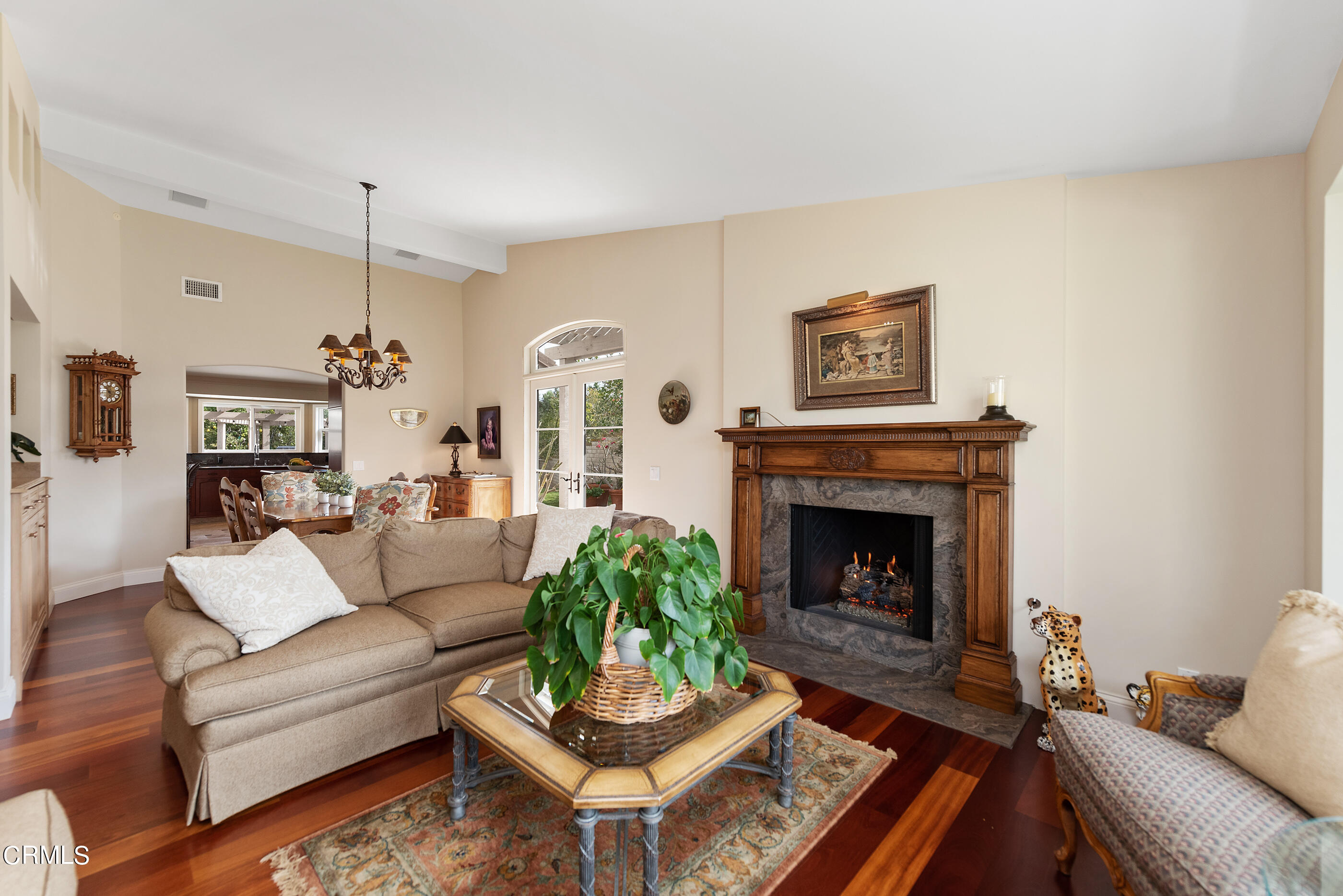 6893 Aviano Drive Camarillo, CA 93012 - Photo 13 of 67 a living room with furniture and a fireplace