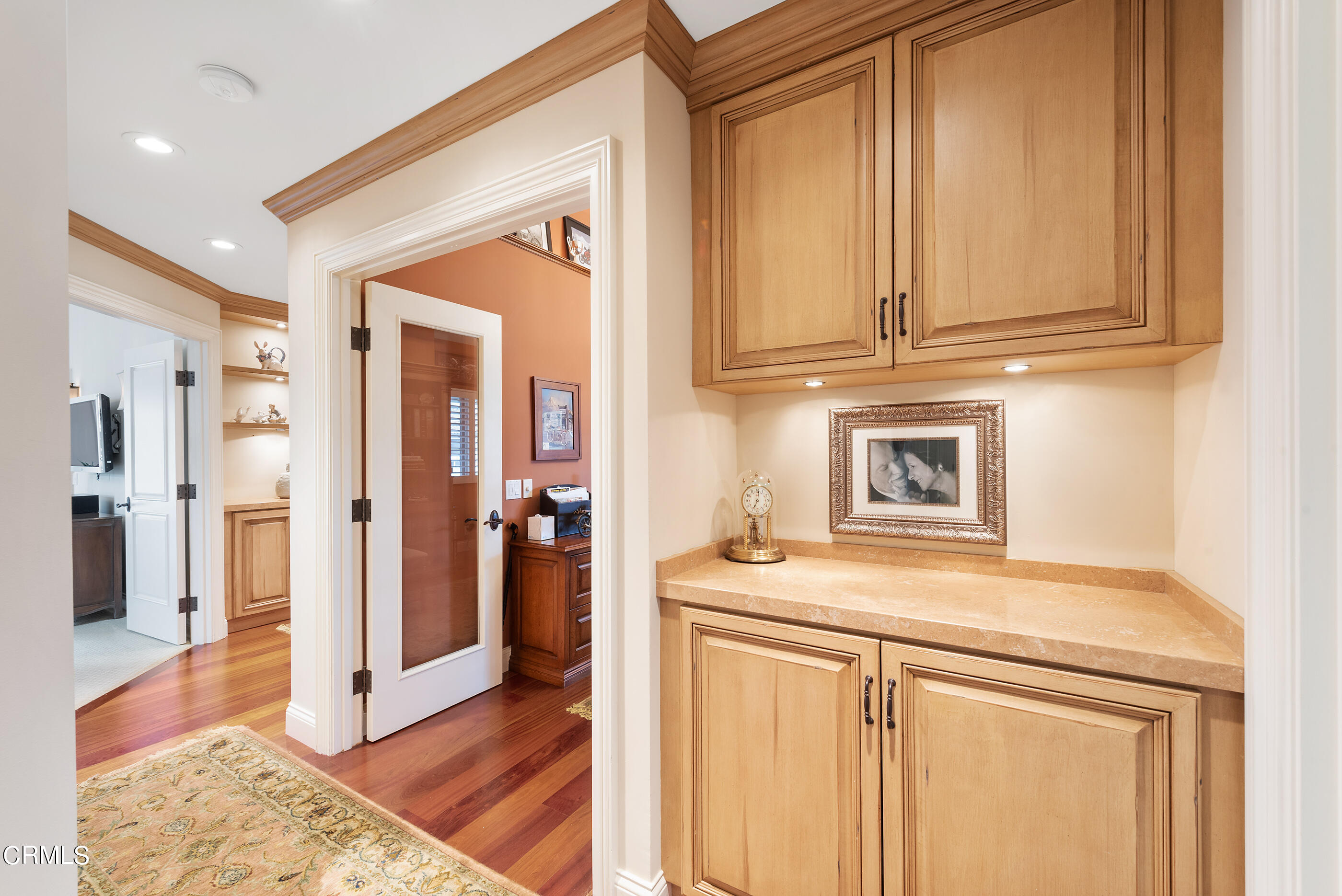 6893 Aviano Drive Camarillo, CA 93012 - Photo 36 of 67 a kitchen with stainless steel appliances granite countertop a refrigerator and a sink