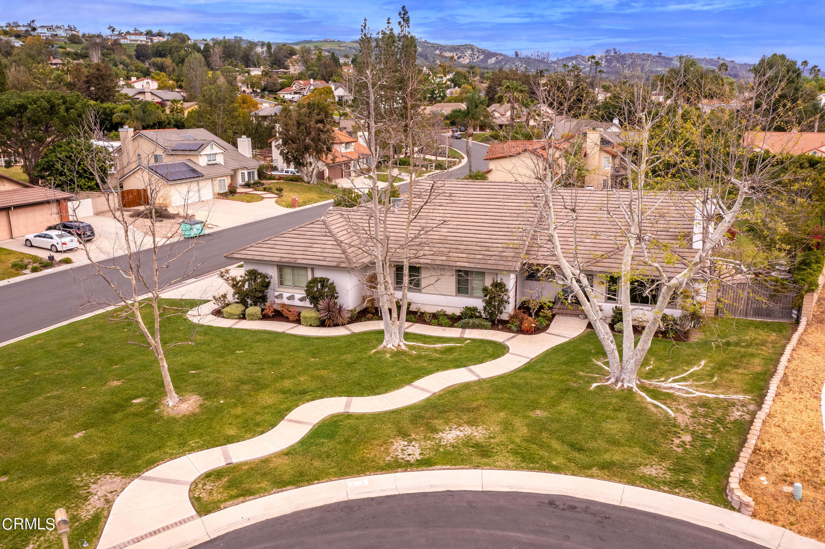 6893 Aviano Drive Camarillo, CA 93012 - Photo 60 of 67 a view of a swimming pool with a lake view