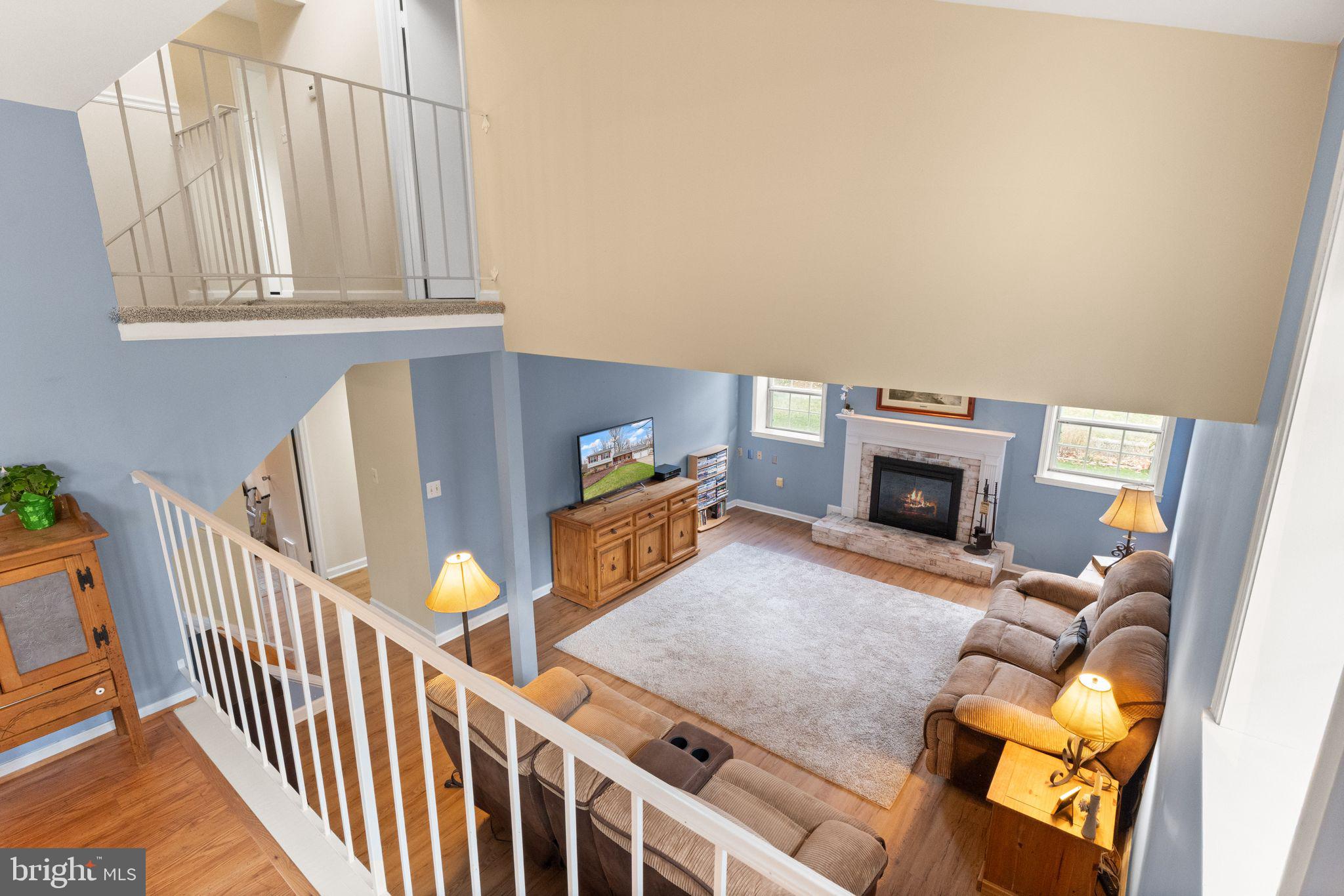 6027 Ridge Ford Drive Burke, VA 22015 - Photo 29 of 74 open to lower level family room