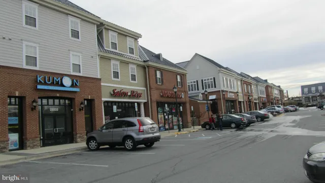 a car parked in front of a building