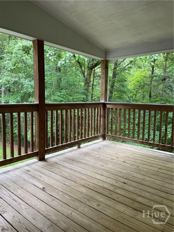 3910 South Barnett Shoals Road Athens, GA 30605 - Photo 21 of 30 back deck