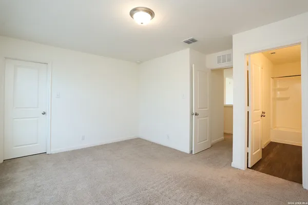 a view of empty room