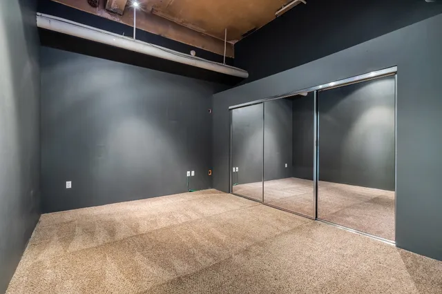 a sink with a mirror