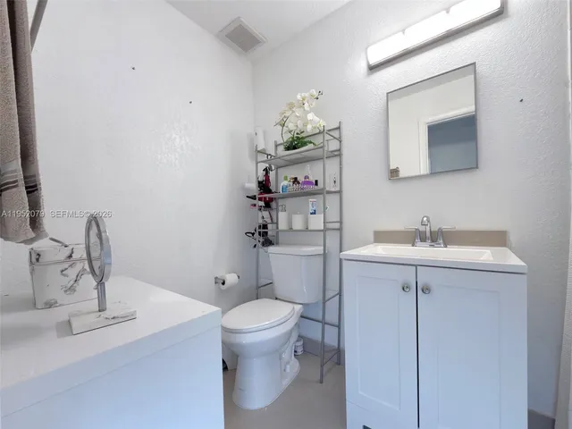 a view of a storage in a room