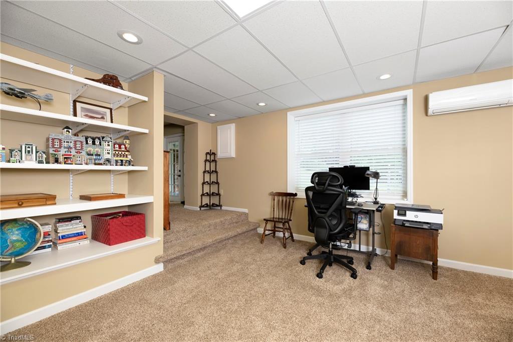 1256 Greenhill Road Mount Airy, NC 27030 - Photo 43 of 50 Recreation Room with Built In Shelving