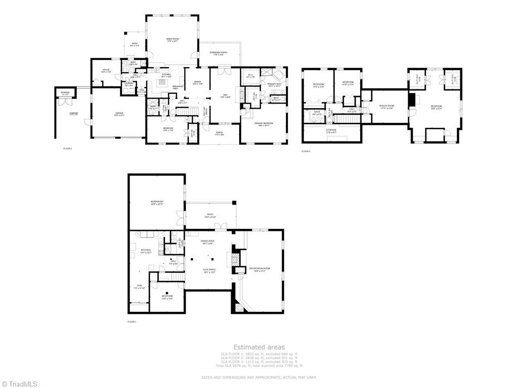 1256 Greenhill Road Mount Airy, NC 27030 - Photo 50 of 50 Floor plan