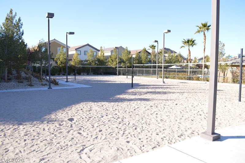 87 Tall Ruff Drive Las Vegas, NV 89148 - Photo 25 of 71 A sandy volleyball court offers recreation within this community setting.