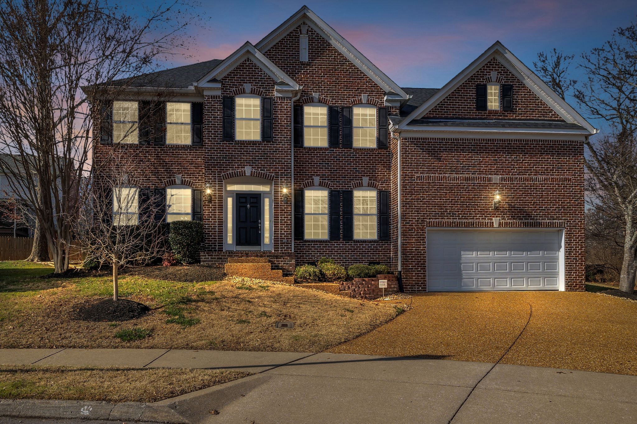 105 Lagan Court Franklin, TN 37064 - Photo 46 of 51 a front view of a house with garden
