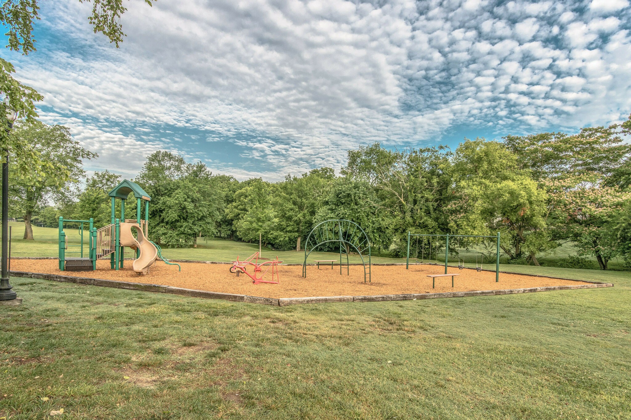105 Lagan Court Franklin, TN 37064 - Photo 47 of 51 a view of yard with swimming pool and trees