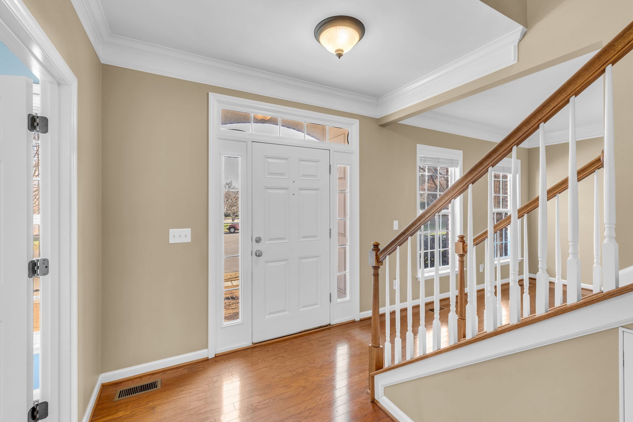 105 Lagan Court Franklin, TN 37064 - Photo 6 of 51 a view of an entryway with wooden floor